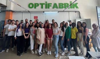 Optisyenlik Programı Öğrencilerimizden Optifabrik Gözlük Fabrikasına Ziyaret