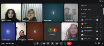 Fizyoterapi Programı 2. Sınıf Öğrencileriyle Online Toplantı Gerçekleştirildi