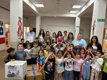 Gönüllülük Çalışmaları Dersi Kapsamında Minik Yüreklere Oyuncak Desteği